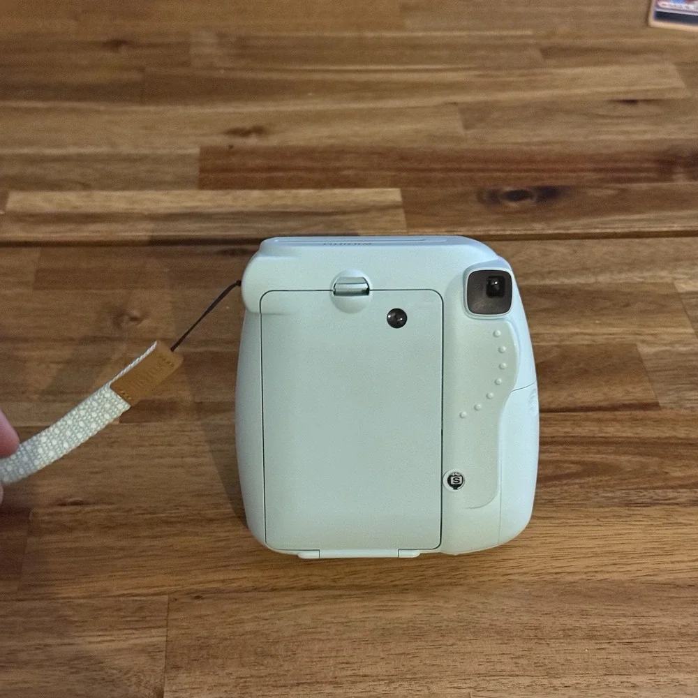 Fujifilm Instax Mini‎ 9 Instant Film Camera Ice Blue Tested Working GC-6587 Case